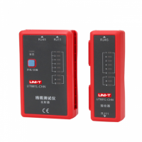 Uni-t Ut681l Portable Cable Tester Line Detector Tests Ethernet Cables And Telephone Lines With Rj45 And Rj11 Interface